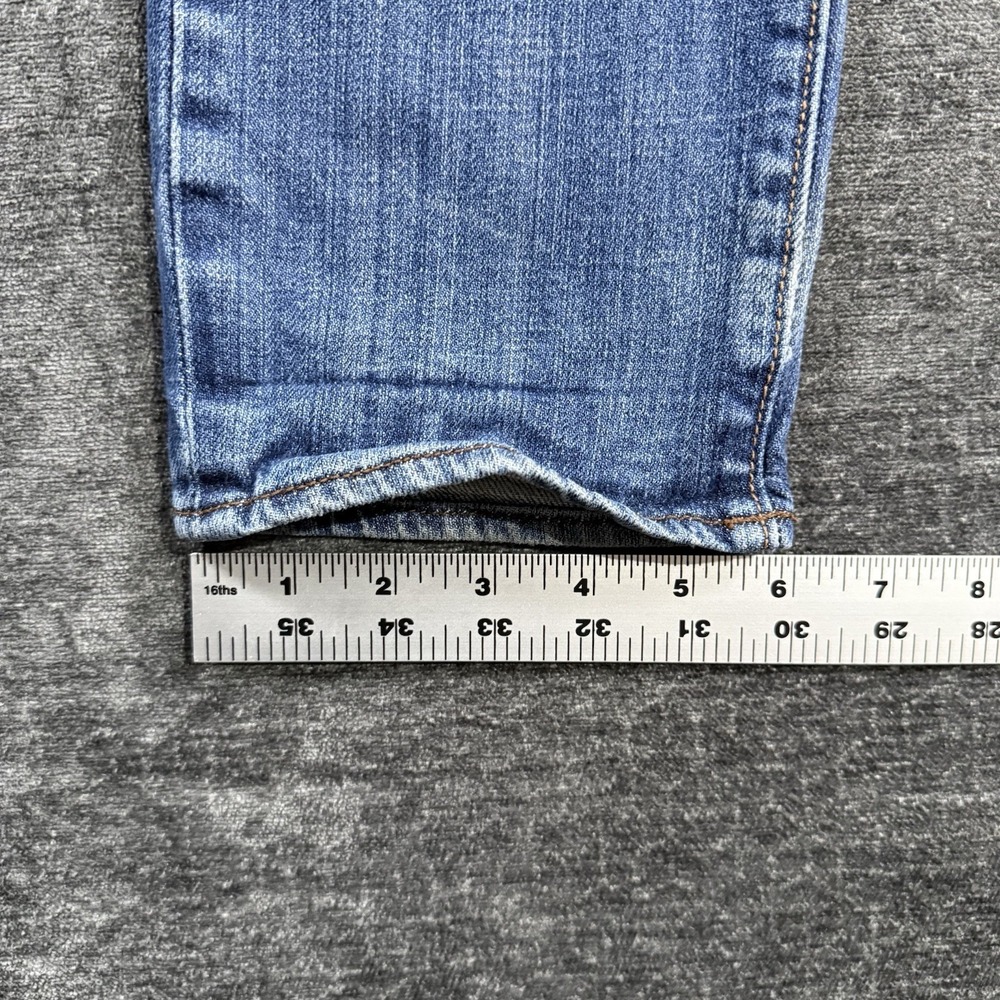 Ruehl No. 925 New York Jeans Women's‎ 26x31 Blue Denim Low Rise Straight Stretch - Picture 10 of 16